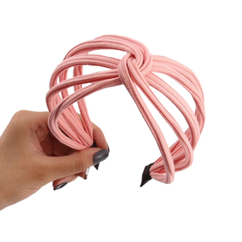 ### Băng Đô Cài Tóc Đính Nút Thời Trang Cho Nữ