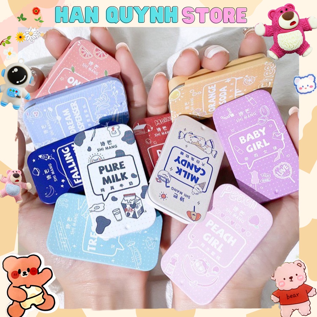 Nước hoa khô mini dạng sáp ShiMang mùi hương trái cây nhiệt đới thơm lâu quyến rũ dùng cho nam nữ