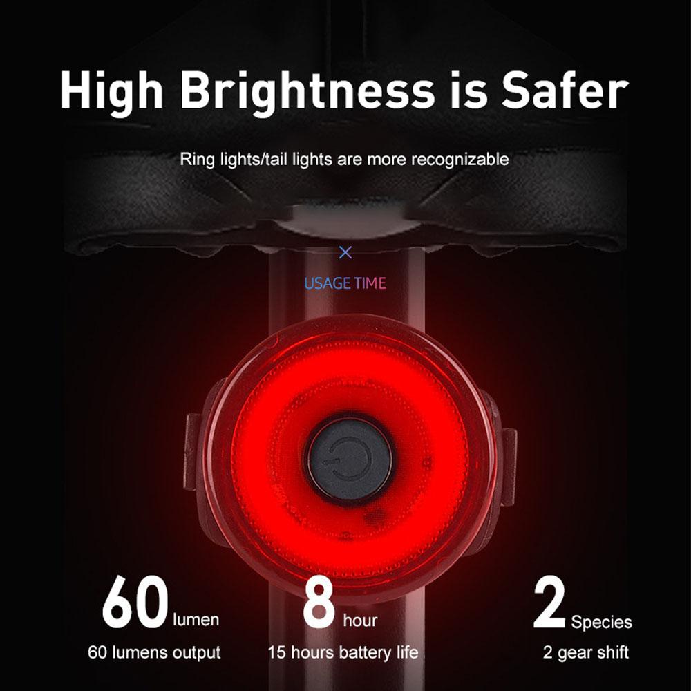 Đèn LED Gắn Yên Xe Đạp Leo Núi Thiết Kế Nhỏ Gọn Tiện Lợi