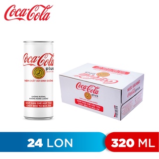 Thùng Coca Plus Fhosu 24 lon 320ml