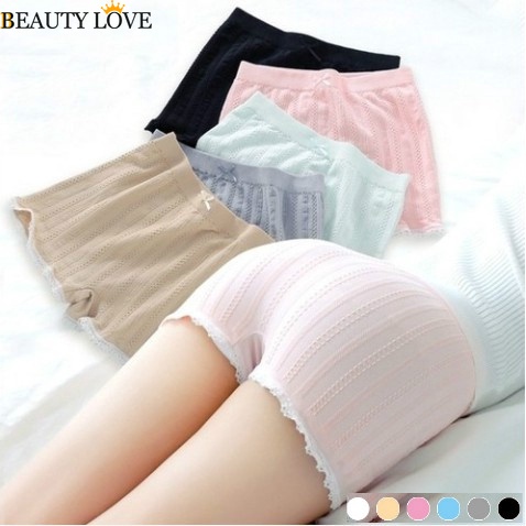 Quần Lót Cotton Phối Ren Chống Ánh Sáng An Toàn Cho Nữ