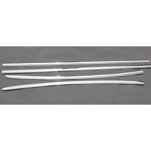 🔥 Freeship 🔥 Ốp viền cong chân kính inox xe Avante cao cấp/ Phụ kiện làm đẹp, đồ chơi xe Huynđai avante