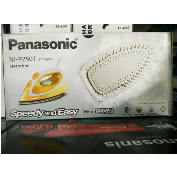 [Mã ELHADEV giảm 4% đơn 300K] Bàn là hơi nước Panasonic NI-P250T 1550W (Cam)