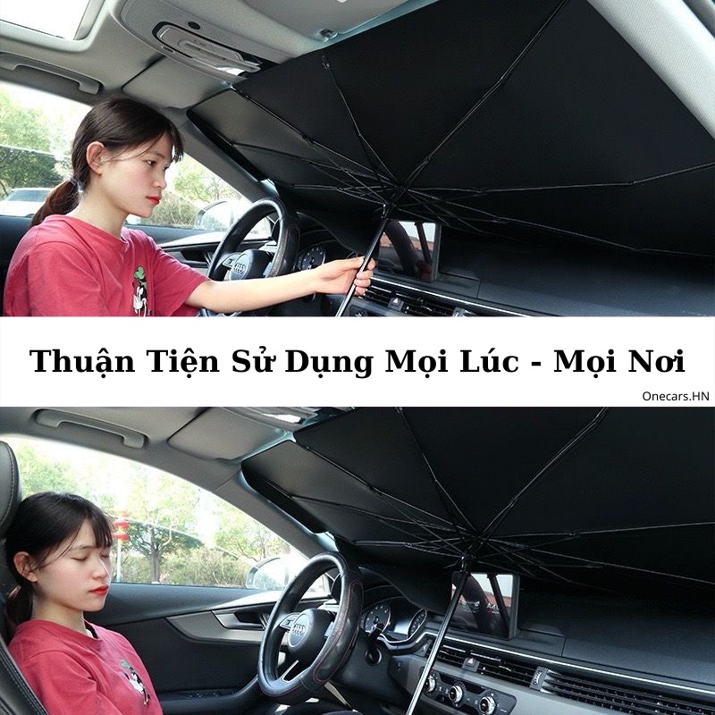 Dù Che Nắng Kính Lái Xe Sedan,SUV,MPV, Bán Tải... Dòng Xe Lớn Bảo Vệ Nội Thất