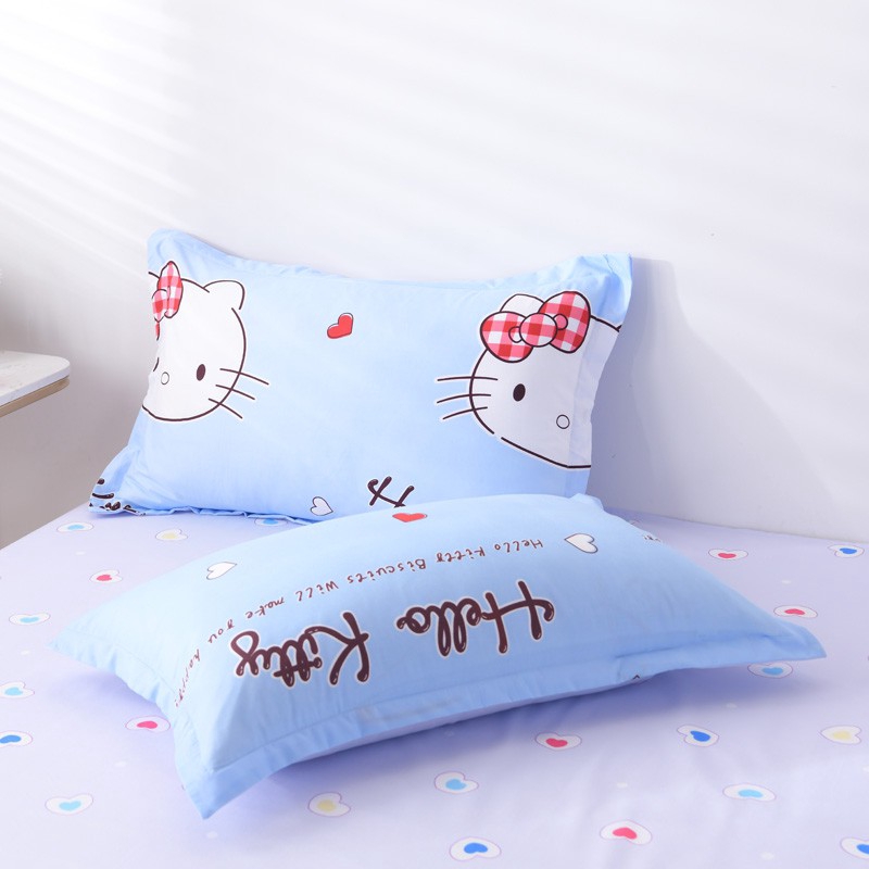 [Pillowcase]18Design Simple And New Comfortable Bedroom With Household Washable Cotton Pillowcase (Single Pack)