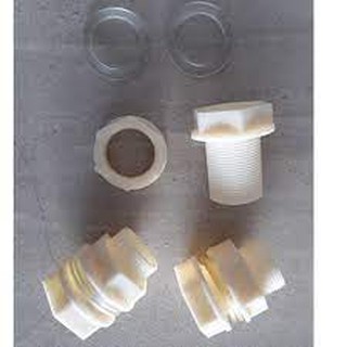 Ốc nhựa ép lắp bồn phi nước, khớp nối vách ngăn nhựa 21,27, 34