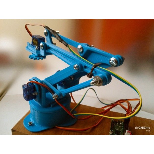 Bộ Kit nhựa in 3d Cánh tay robot EEZY