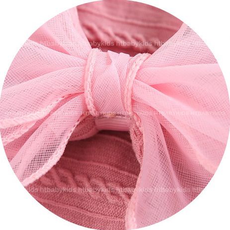 Turban Băng Đô Hoa Nơ Xinh Xắn Dành Cho Bé Gái