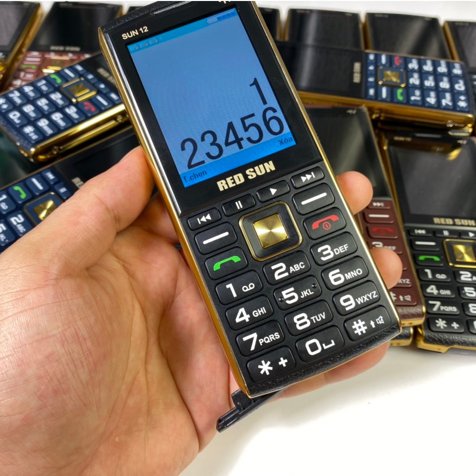 [Mã ELMS5 giảm 7% đơn 300K] Điện Thoại Độc Pin Khủng 3 sim RedSun 12 Thay Đổi Giọng Nói Nghe FM Không Cần Tai Nghe