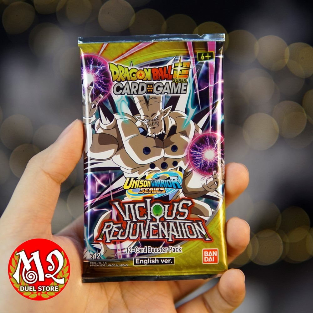 Gói thẻ bài Dragon Ball Super Card Game B12 Vicious Rejuvenation Booster Pack - Giao hình ngẫu nhiên