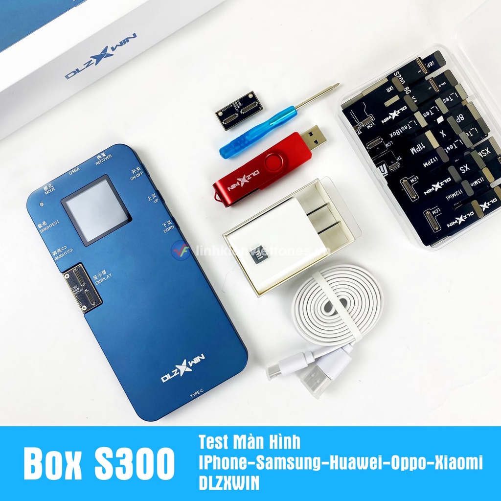 Box test màn hình DLZXWIN S300