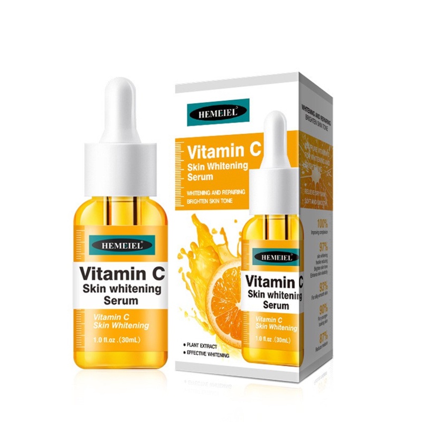 Tinh Chất Vitamin C Làm Trắng Dưỡng Ẩm Chống Oxy Hóa Kiểm Soát Dầu Se Khít Lỗ Chân Lông Chống Lão Hóa HEMEIEL