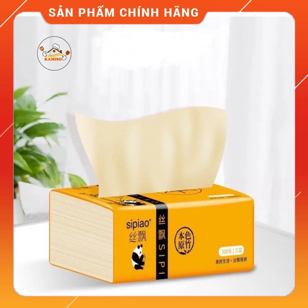 Giấy Ăn Gấu Trúc - Chính Hiệu Sipiao Thùng 30 Gói