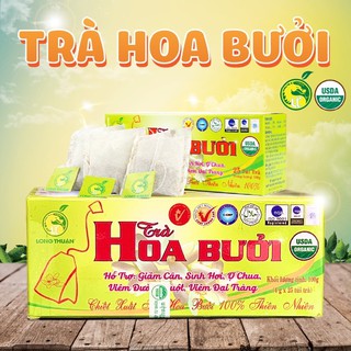 Trà Hoa Bưởi Long Thuận độc đáo từ thiên nhiên