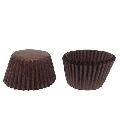 CUP GIẤY MỀM 6CM MÀU NÂU (KHOẢNG 50 CHIẾC)