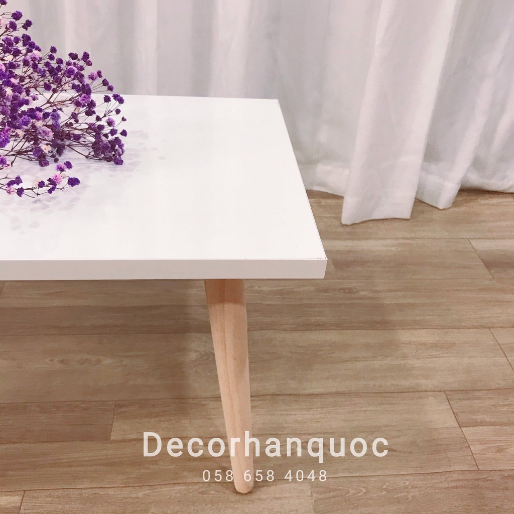 Bàn cafe - Bàn trà ngồi bệt hình chữ nhật cao cấp | BigBuy360 - bigbuy360.vn