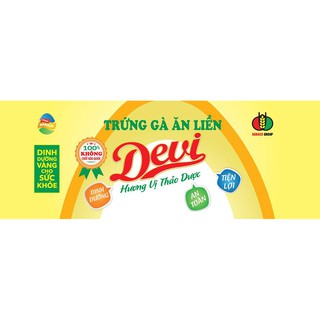 (Hộp 10 quả) trứng gà devi ăn liền