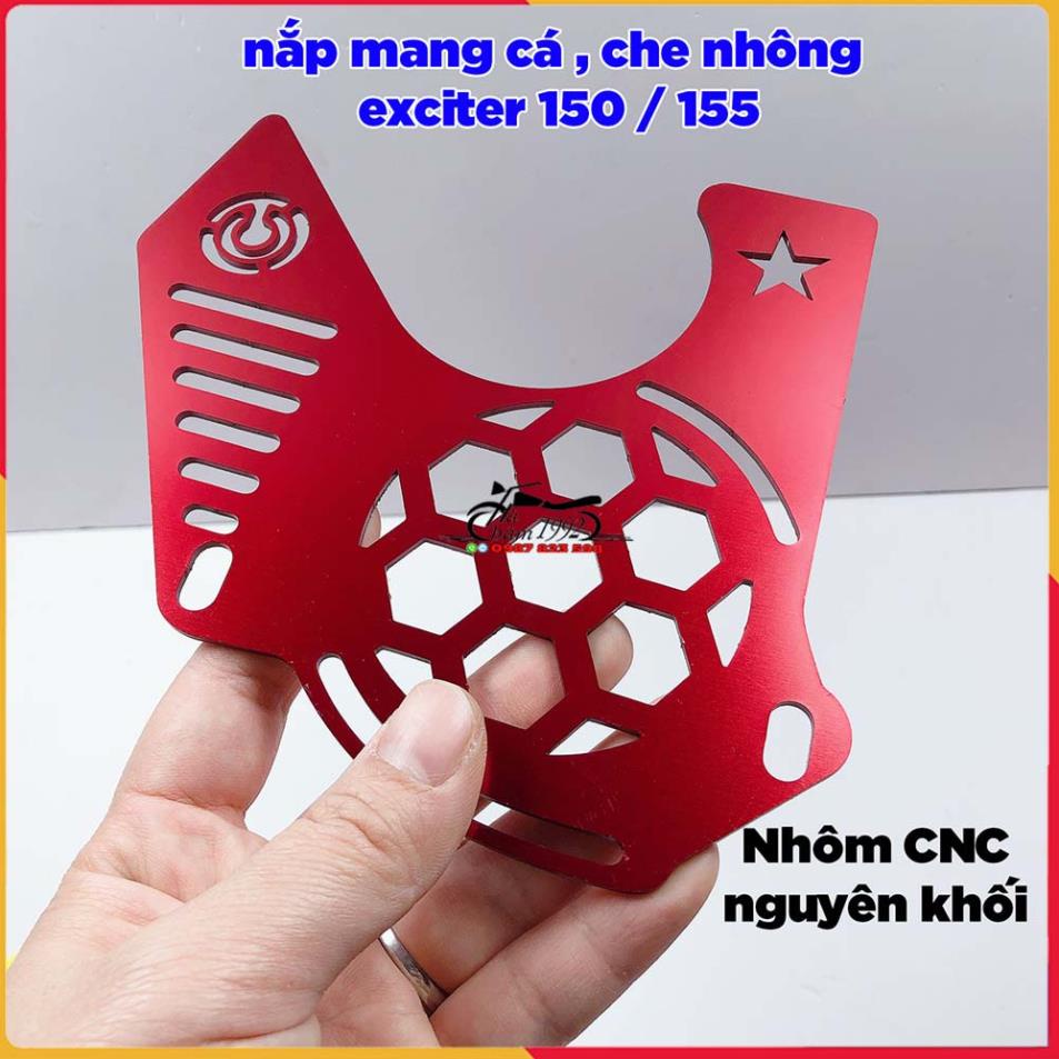 [Yamaha Y16ZR] ✅ Nắp Mang Cá Exciter 150 , Ex 155 Kiểu RCB Nhôm CNC Nguyên Khối ✅