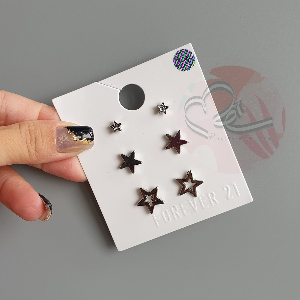 Bộ sưu tập set bông tai F 21 xuất khẩu Mỹ số 0