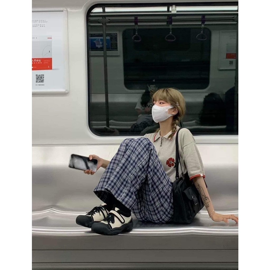 Áo thun POLO Xốp nữ Màu Ghi tay lỡ có cổ phông form rộng freesize unisex mặc đi học, cặp, nhóm, lớp