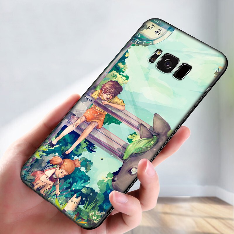 Samsung Galaxy S10 S9 S8 Plus S6 S7 Edge S10+ S9+ S8+ Casing Soft Case 93LU My Neighbor Totoro mobile phone case