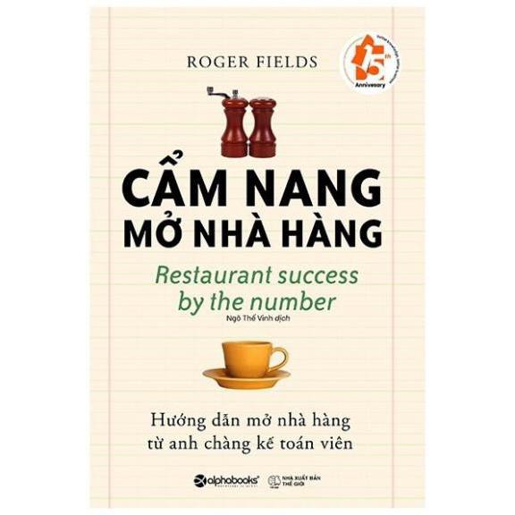 Sách - Cẩm nang mở nhà hàng [ AlphaBooks]