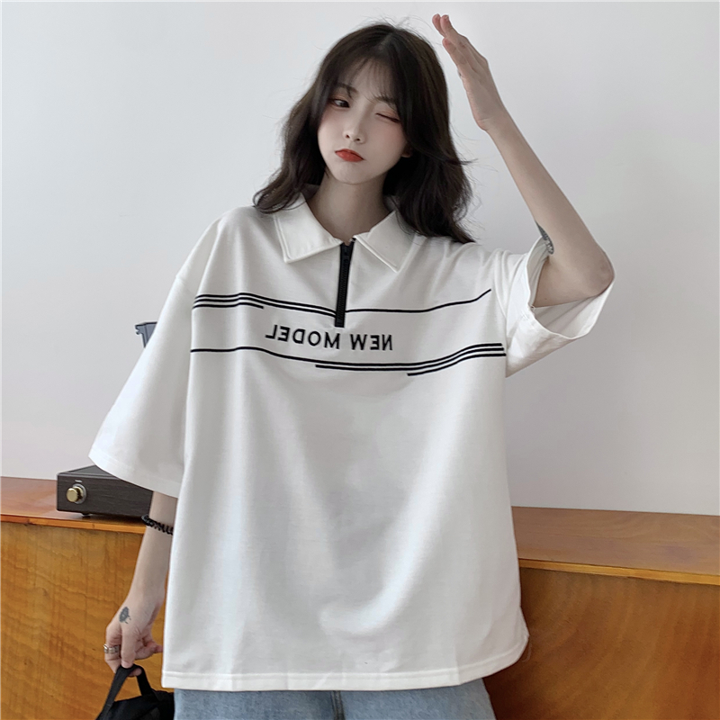 Áo Thun Polo Tay Ngắn Phong Cách Hàn Quốc XInh Xắn Cho Nữ | BigBuy360 - bigbuy360.vn