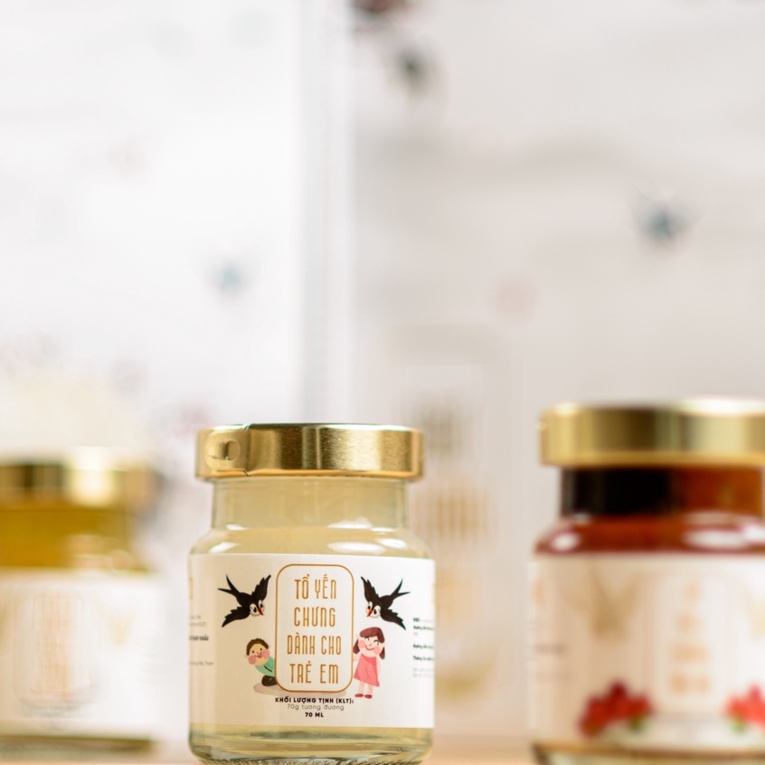 Tố Yến Sào Chưng Sẵn Nguyên Chất Dành Cho Trẻ Em - Hộp 70ml - Hộp giấy