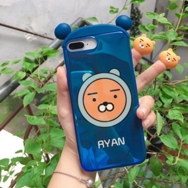 Ốp lưng Silicon thú nổi hai đầu | BigBuy360 - bigbuy360.vn