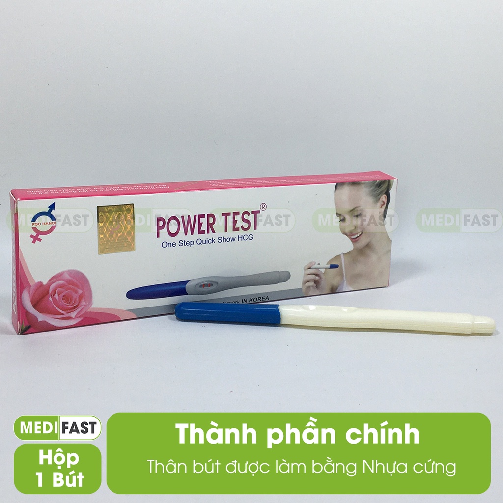 Bút thử thai Power Test - Cho kết quả chính xác - Che tên sản phẩm