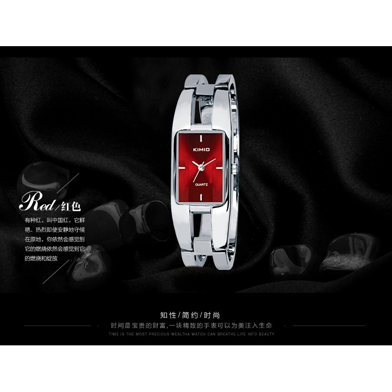 Đồng Hồ Quartz Chạy Kim Chất Liệu Thép Sang Trọng