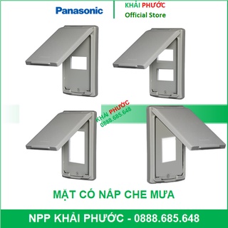 MẶT 3 BA THIẾT BỊ 3 Ổ CẮM 3 CÔNG TẮC CÓ NẮP CHE MƯA WEG7903 WIDE Pana PANASONIC CHÍNH HÃNG GIÁ RẺ - KHẢI PHƯỚC
