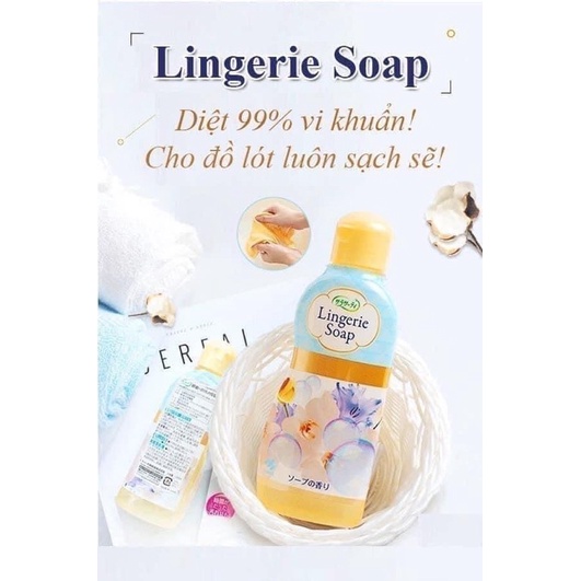 Nước giặt đồ lót Lingerie soap của Nhật