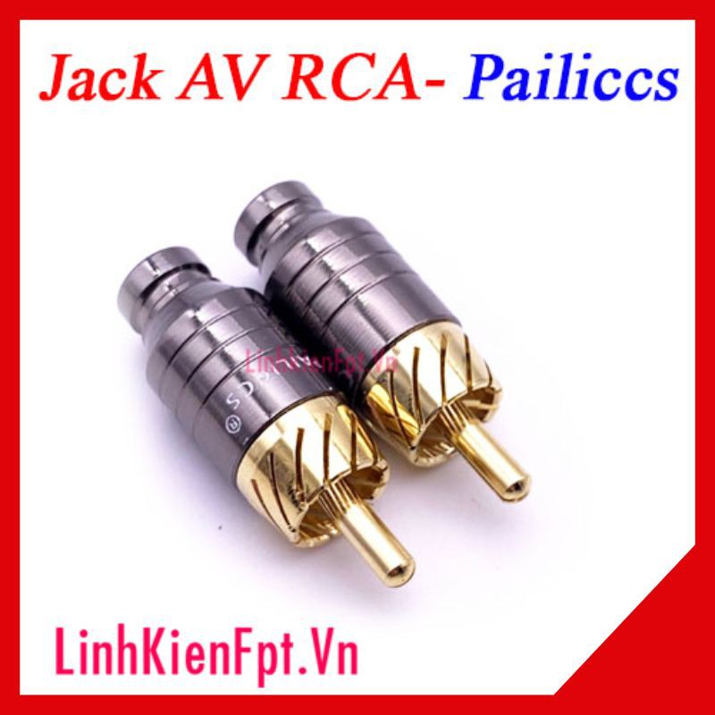 Jack hoa sen av rca cao cấp pailiccs cao cấp 2 cái