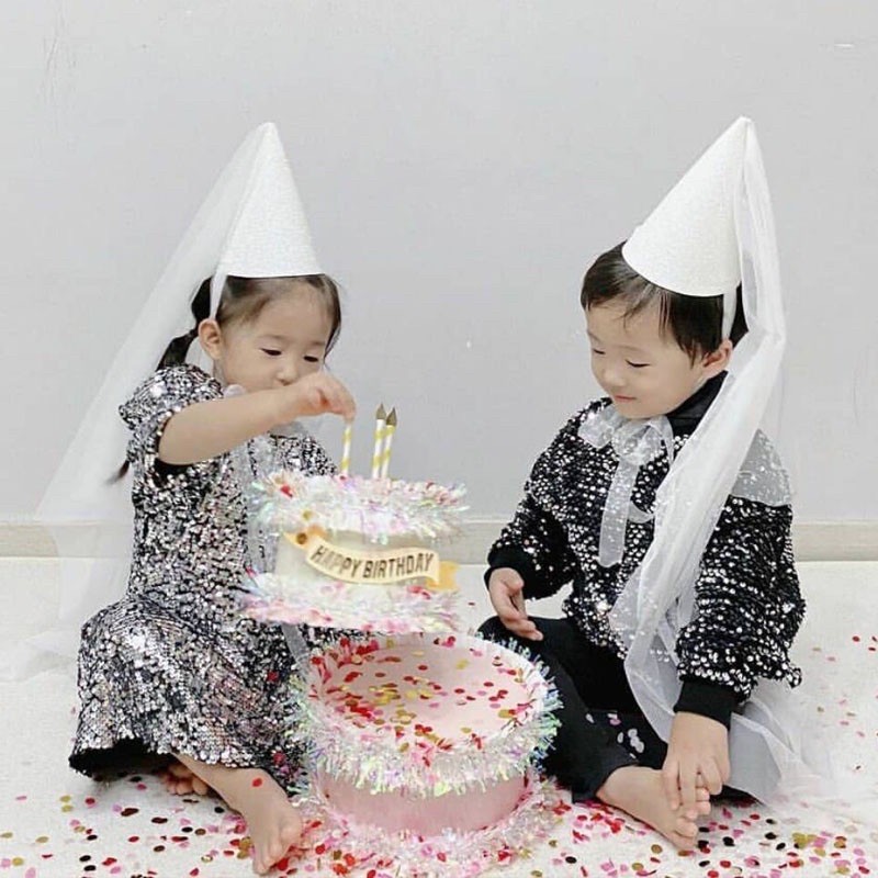 Mũ/nón công chúa dự tiệc Little Princess phong cách Hàn Quốc cho bé