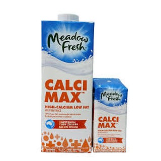 Sữa Tươi Tiệt Trùng Meadow Fresh Canxi Ít Béo 1L thùng 12 hộp