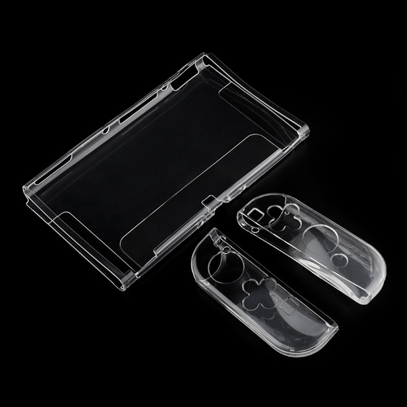 Ốp TPU Trong Suốt Chống Bụi Cho Switch OLED L R Console