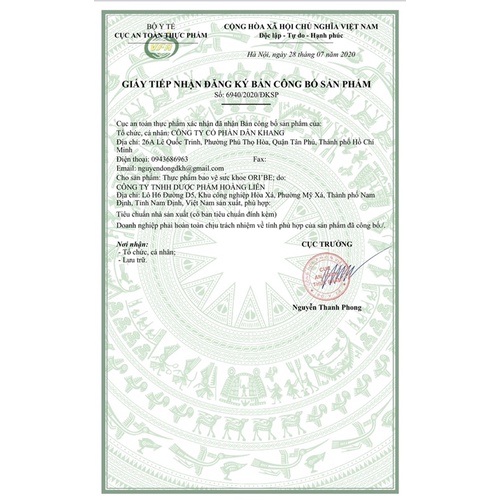 Oribe - Lão hóa da, sạm da, sáng da, đẹp da