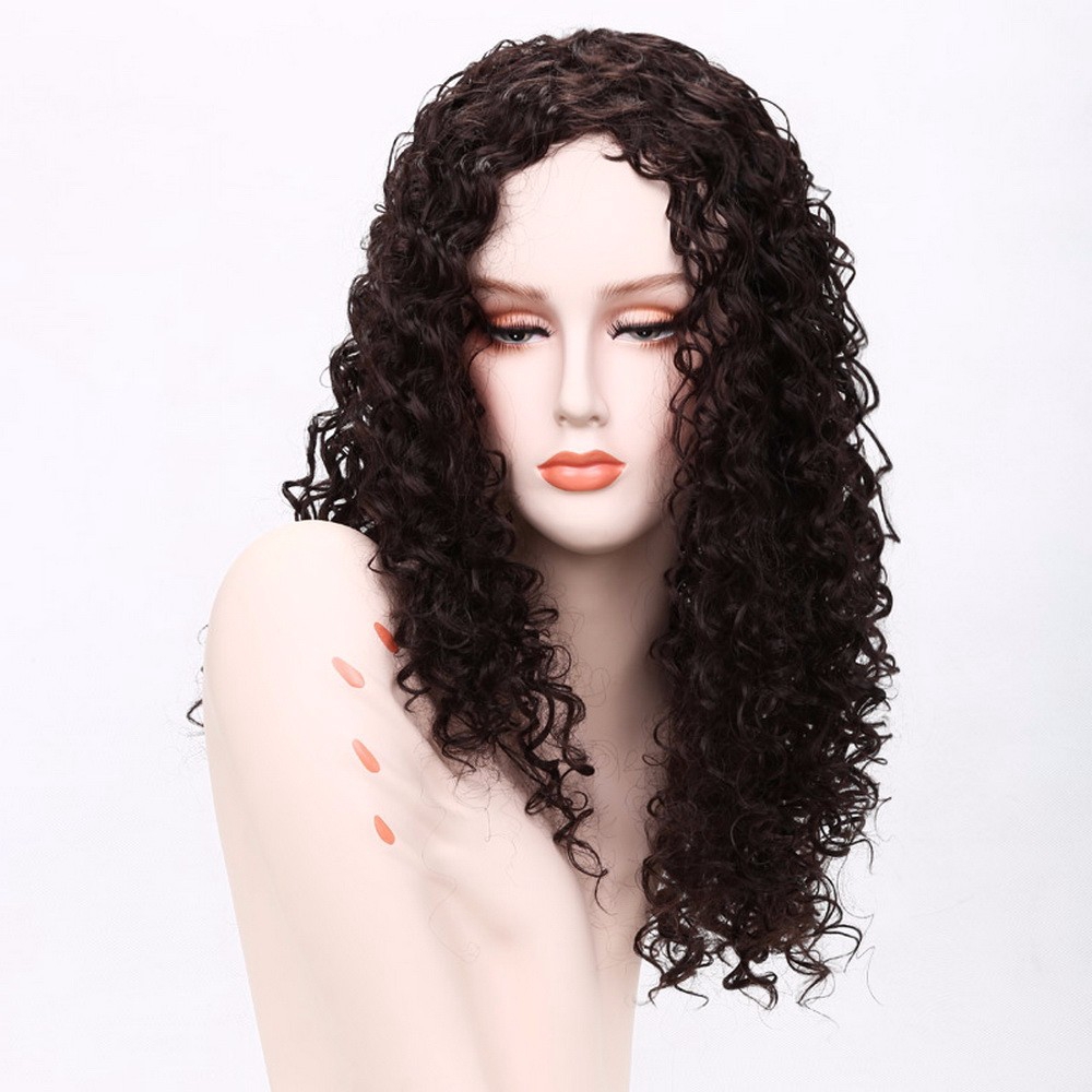 Coolplays Curly Wig Brazilian Lace Front Human Hair Wigswith  Elastic Buckle, Rear Elastic Buckle