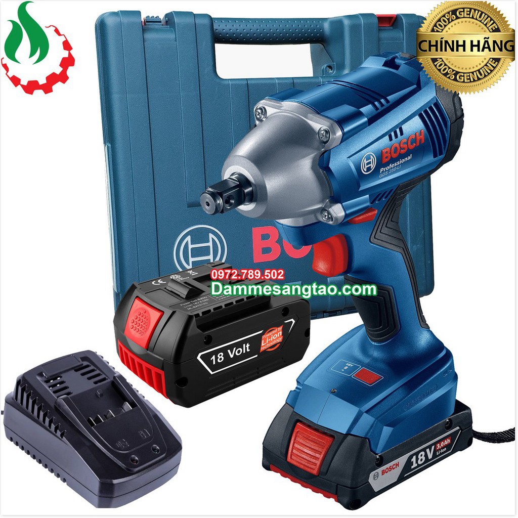 DMST Máy siết bulong Bosch 18V GDS 250-Li