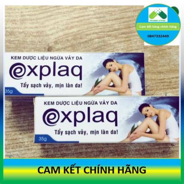 Kem Explaq làm mịn vảy da , á sừng! !