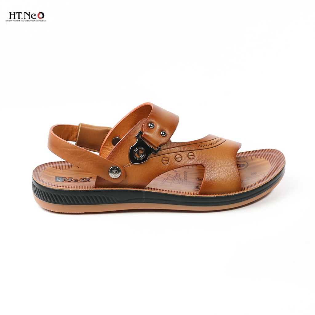 Sandal nam đẹp - giày Sandal nam HT.NEO (4) kiểu dáng đơn giản, màu sắc nhã nhặn, đi rất mềm và sáng
