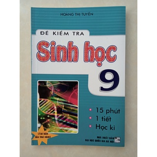 Sách - Đề kiểm tra sinh học 9