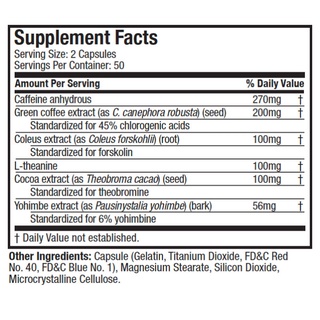 Muscletech Hydroxycut Hardcore Elite - Viên Giảm Mỡ Cấp Tốc, Giảm Cân Mạnh Mẽ