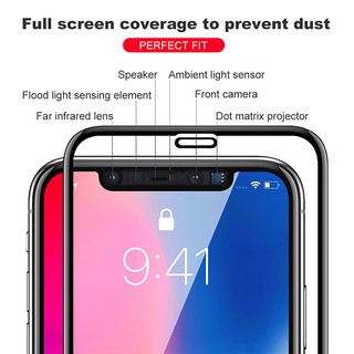 MIẾNG DÁN CƯỜNG LỰC IPHONE X - XS 5D FULL