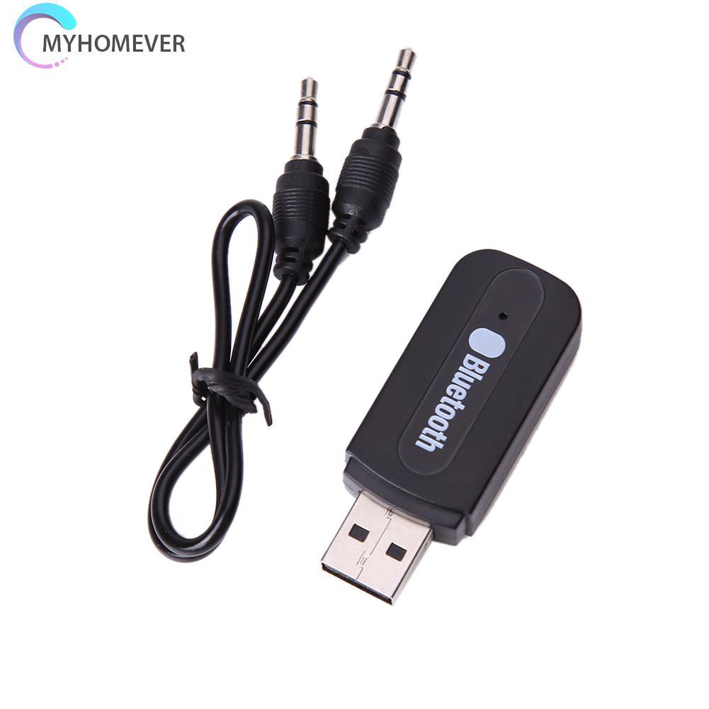 Thiết Bị Nhận Tín Hiệu Âm Thanh Bluetooth Đầu Cắm Usb 3.5mm