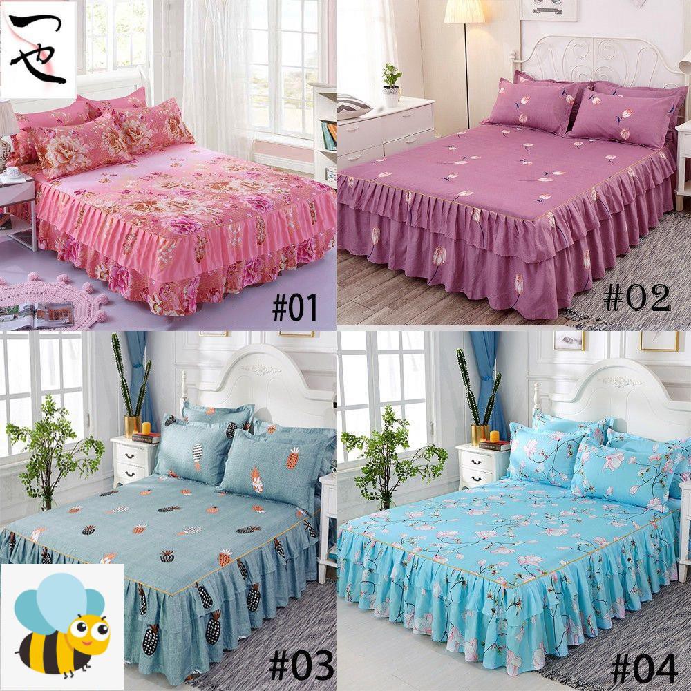 Bộ Ga Giường 4 Trong 1 3 Trong 1 Kích Thước 150x200cm / 180x200cm / 200x200single / Queen / King Size / Chuax