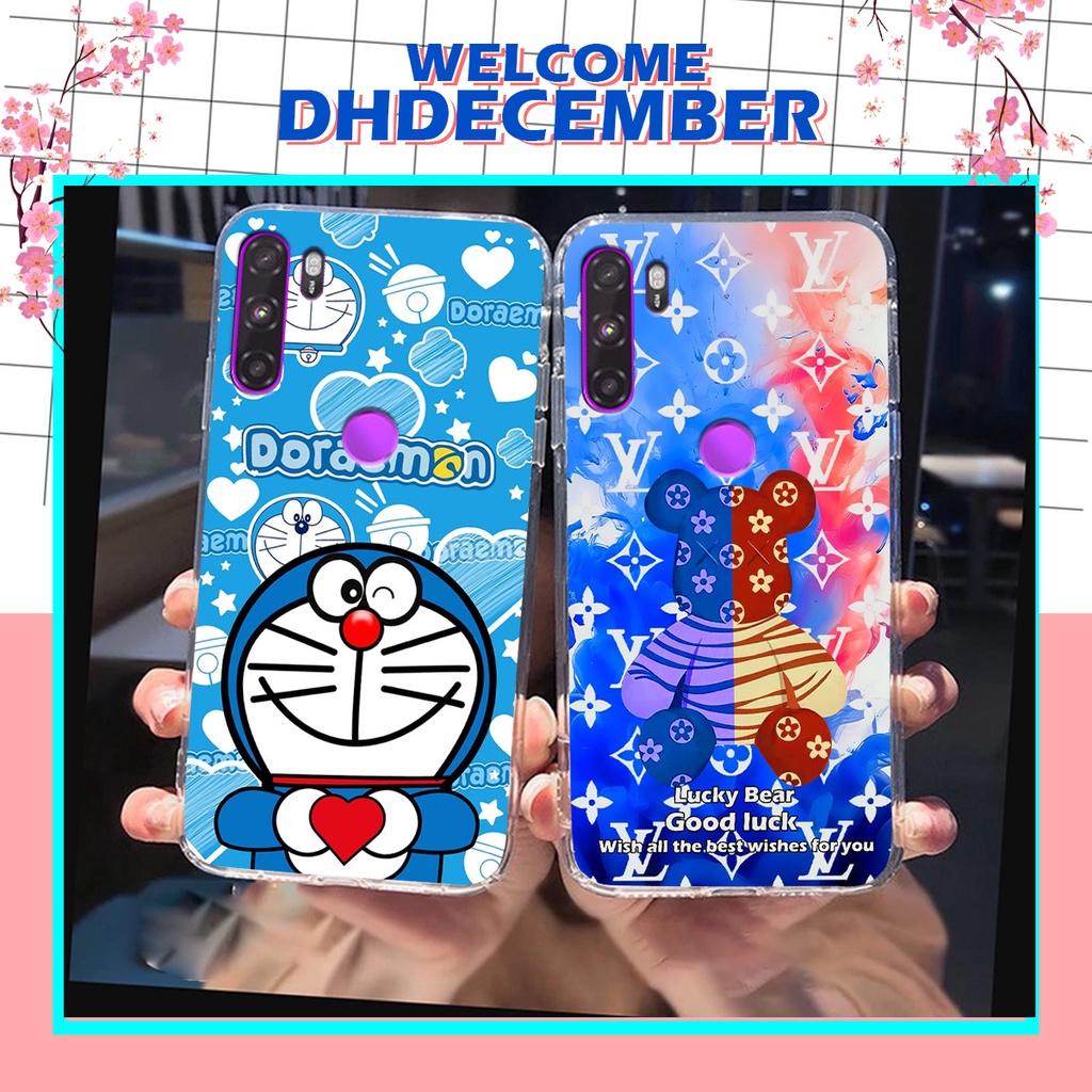 Ốp lưng Vsmart ACTIVE 3 in hình gấu K@ws, gấu nâu, dor@emon RẺ- ĐẸP- BỀN