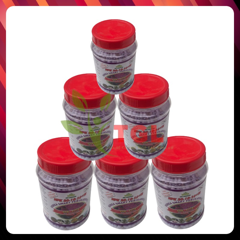 Phân tan chậm, phân thông minh Hàn Quốc, NPK 20-10-10+TE CSV- AGROLIFE 150gr, thích hợp với hoa lan, cây kiểng, bon sai