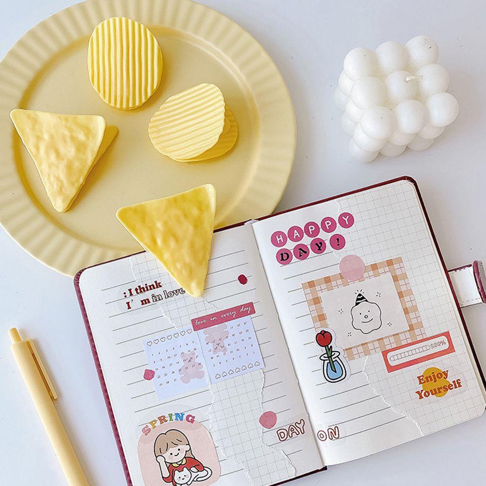 Kẹp Giấy Thử Khoai Tây Chiên Hình Cuốn Sách Phong Cách Ins Hàn Quốc